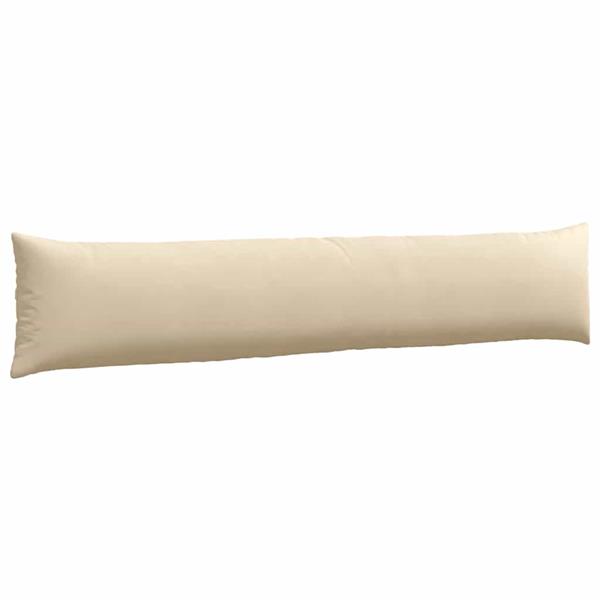 Grote foto vidaxl sofa kussens 2 pcs cr me 200 x 40 cm stof huis en inrichting woningdecoratie