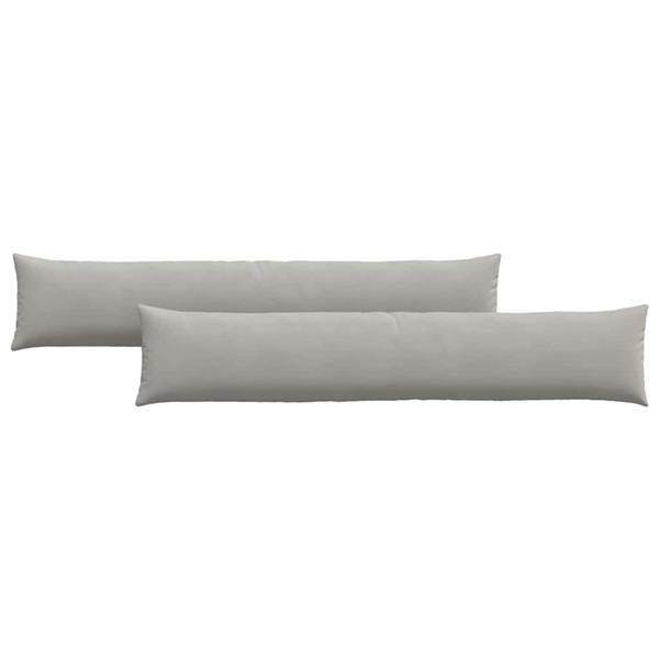 Grote foto vidaxl sofa kussens 2 pcs lichtgrijs 200 x 40 cm stof huis en inrichting woningdecoratie