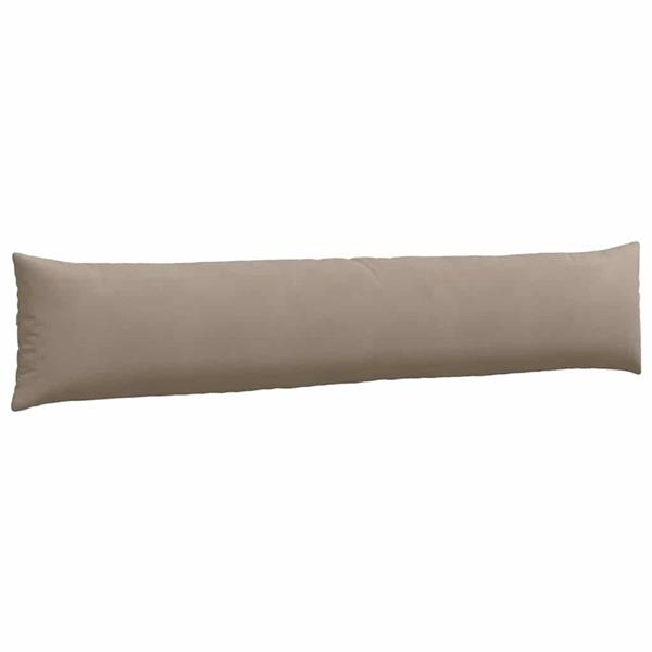 Grote foto vidaxl sofa kussens 2 pcs taupe 200 x 40 cm stof huis en inrichting woningdecoratie