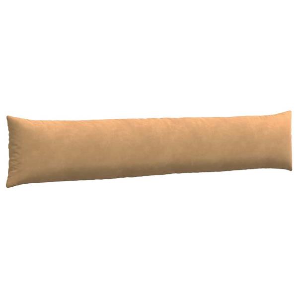 Grote foto vidaxl sofa kussens 2 pcs bruin 200 x 40 cm katoen stof huis en inrichting woningdecoratie