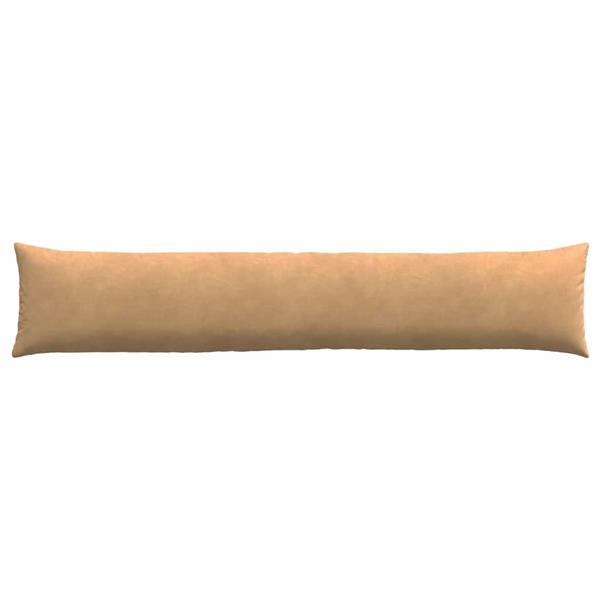 Grote foto vidaxl sofa kussens 2 pcs bruin 200 x 40 cm katoen stof huis en inrichting woningdecoratie
