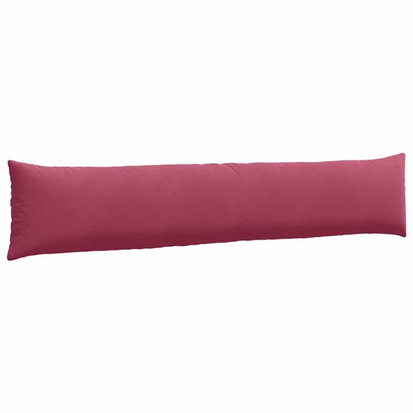 Grote foto vidaxl sofa kussens 2 pcs wijnrood 200 x 40 cm katoen stof huis en inrichting woningdecoratie