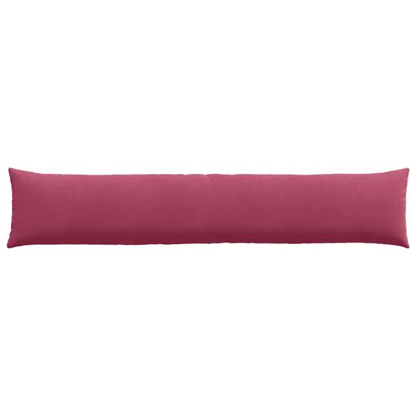 Grote foto vidaxl sofa kussens 2 pcs wijnrood 200 x 40 cm katoen stof huis en inrichting woningdecoratie