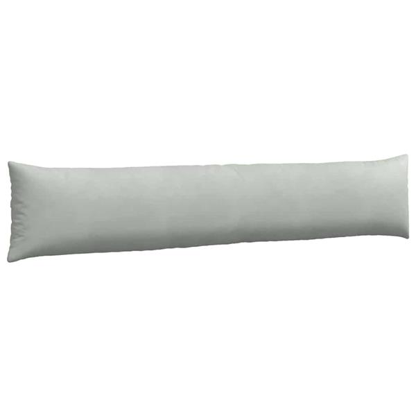 Grote foto vidaxl sofa kussens 2 pcs lichtgrijs 200 x 40 cm katoen stof huis en inrichting woningdecoratie