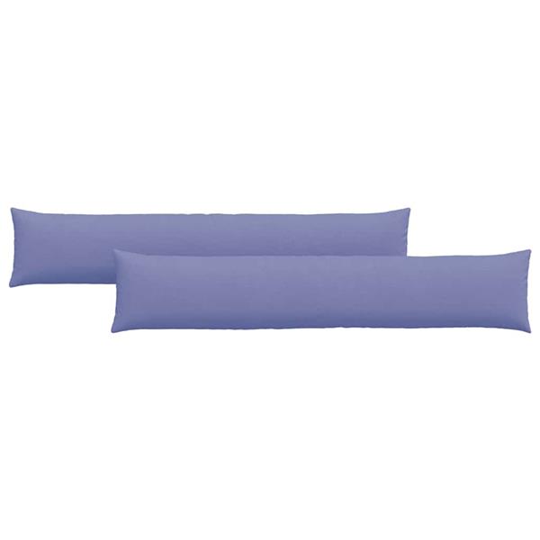 Grote foto vidaxl sofa kussens 2 pcs blauw 200 x 40 cm stof huis en inrichting woningdecoratie