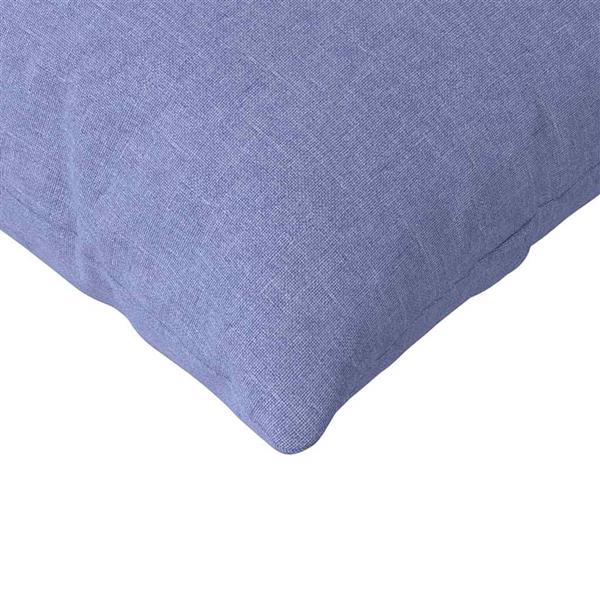 Grote foto vidaxl sofa kussens 2 pcs blauw 200 x 40 cm stof huis en inrichting woningdecoratie