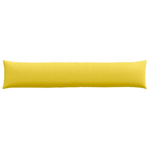 Grote foto vidaxl sofa kussens 2 pcs lichtgeel 200 x 40 cm stof huis en inrichting woningdecoratie