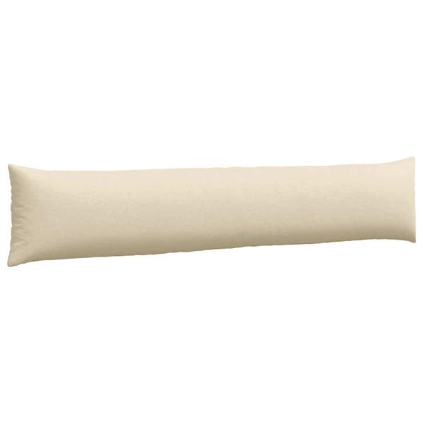 Grote foto vidaxl sofa kussens 2 pcs cr me 200 x 40 cm stof huis en inrichting woningdecoratie