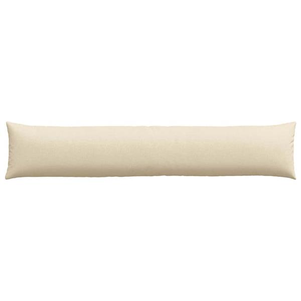 Grote foto vidaxl sofa kussens 2 pcs cr me 200 x 40 cm stof huis en inrichting woningdecoratie