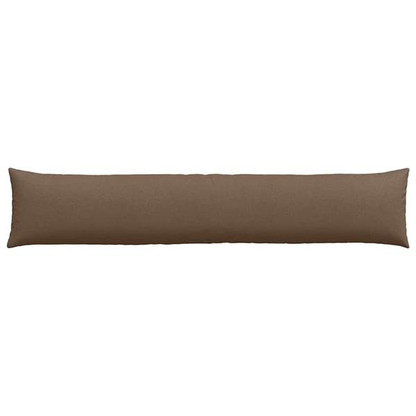 Grote foto vidaxl sofa kussens 2 pcs bruin 200 x 40 cm stof huis en inrichting woningdecoratie