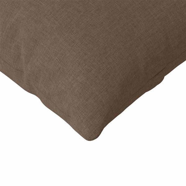 Grote foto vidaxl sofa kussens 2 pcs bruin 200 x 40 cm stof huis en inrichting woningdecoratie