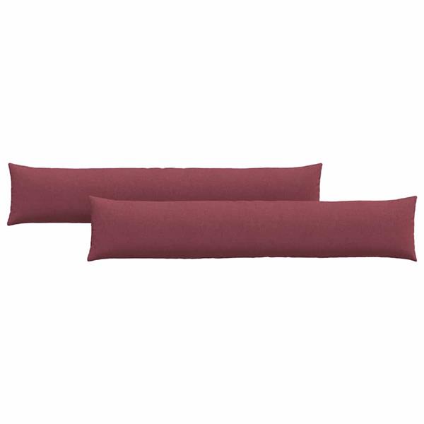 Grote foto vidaxl sofa kussens 2 pcs wijnrood 200 x 40 cm stof huis en inrichting woningdecoratie