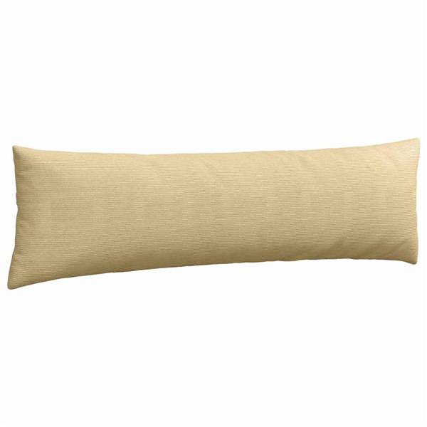 Grote foto vidaxl sofa kussens 2 pcs grijs groen 145 x 40 cm katoen stof huis en inrichting woningdecoratie
