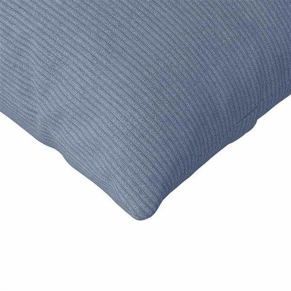 Grote foto vidaxl sofa kussens 2 pcs blauw 145 x 40 cm katoen stof huis en inrichting woningdecoratie