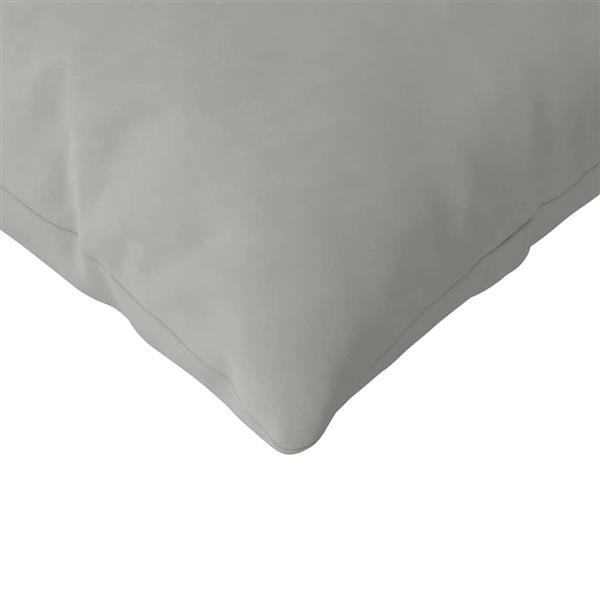 Grote foto vidaxl sofa kussens 2 pcs lichtgrijs 145 x 40 cm stof huis en inrichting woningdecoratie