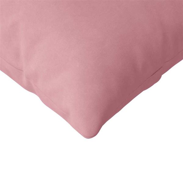 Grote foto vidaxl sofa kussens 2 pcs roze 145 x 40 cm katoen stof huis en inrichting woningdecoratie