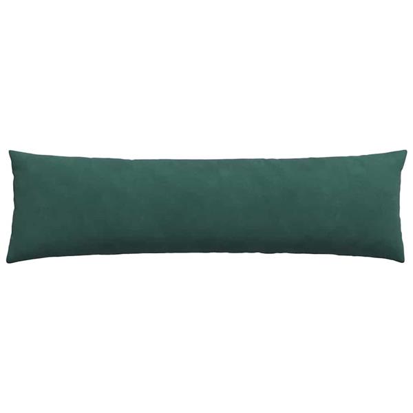 Grote foto vidaxl sofa kussens 2 pcs donkergroen 145 x 40 cm katoen stof huis en inrichting woningdecoratie