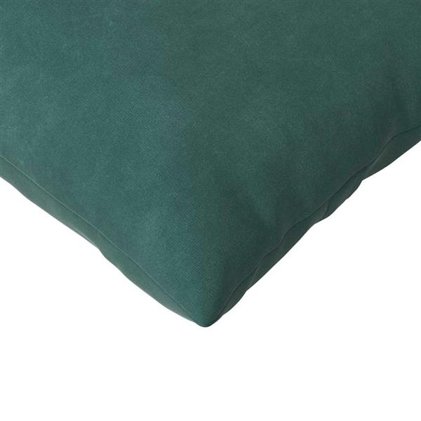 Grote foto vidaxl sofa kussens 2 pcs donkergroen 145 x 40 cm katoen stof huis en inrichting woningdecoratie