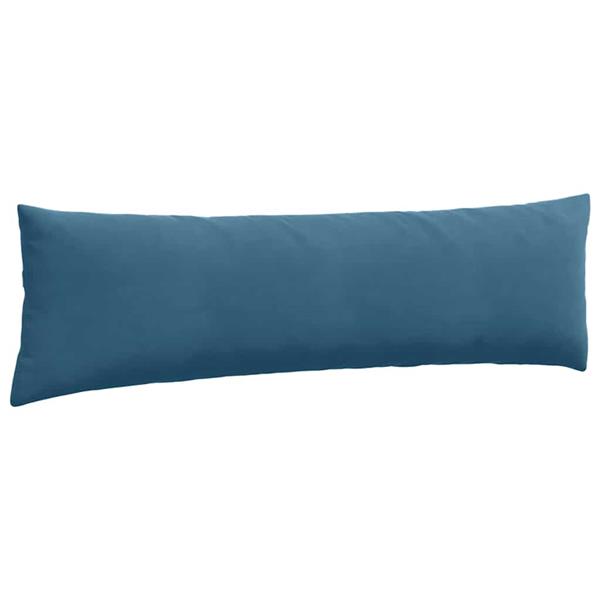 Grote foto vidaxl sofa kussens 2 pcs blauw 145 x 40 cm katoen stof huis en inrichting woningdecoratie