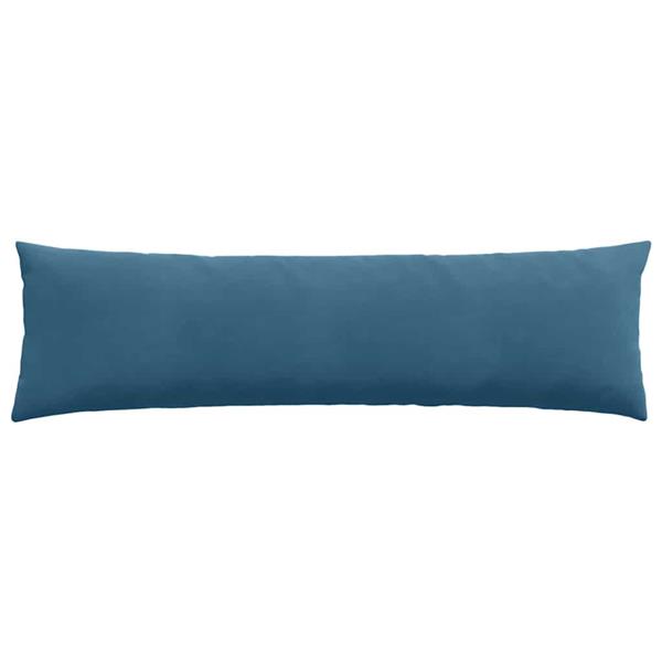 Grote foto vidaxl sofa kussens 2 pcs blauw 145 x 40 cm katoen stof huis en inrichting woningdecoratie