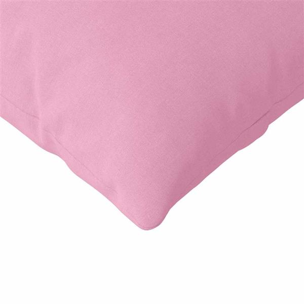 Grote foto vidaxl sofa kussens 2 pcs roze 145 x 40 cm stof huis en inrichting woningdecoratie