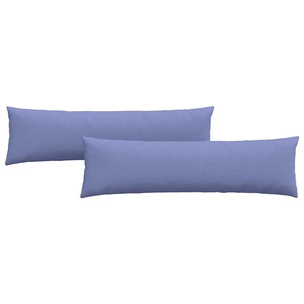Grote foto vidaxl sofa kussens 2 pcs blauw 145 x 40 cm stof huis en inrichting woningdecoratie