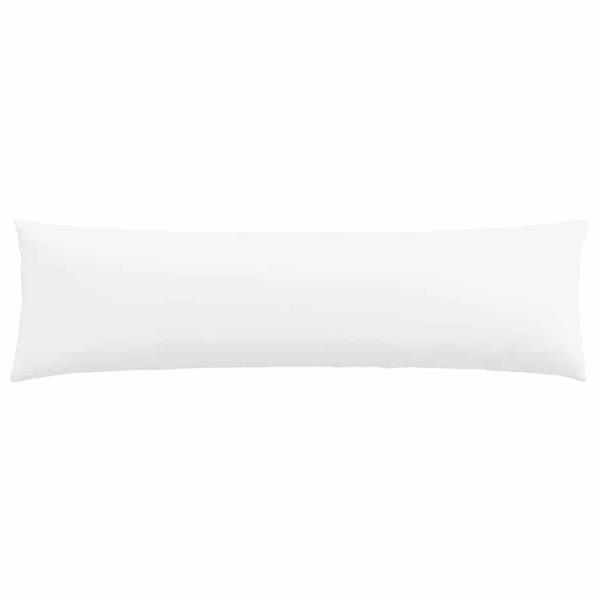 Grote foto vidaxl sofa kussens 2 pcs wit 145 x 40 cm stof huis en inrichting woningdecoratie