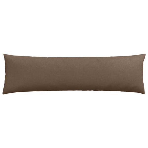 Grote foto vidaxl sofa kussens 2 pcs bruin 145 x 40 cm stof huis en inrichting woningdecoratie