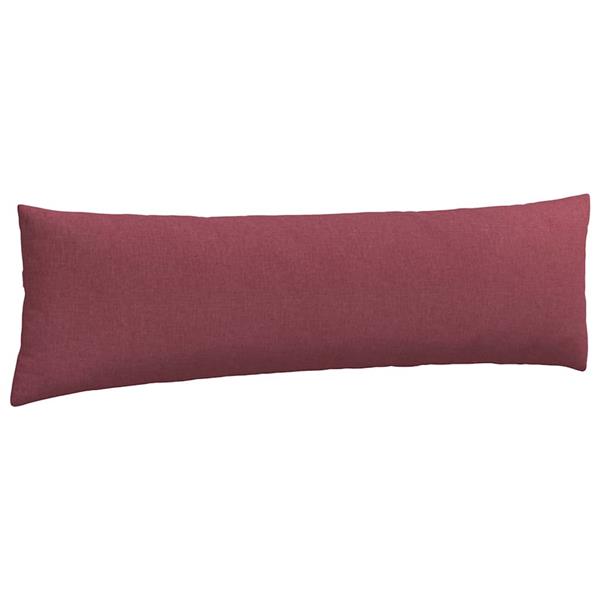 Grote foto vidaxl sofa kussens 2 pcs wijnrood 145 x 40 cm stof huis en inrichting woningdecoratie