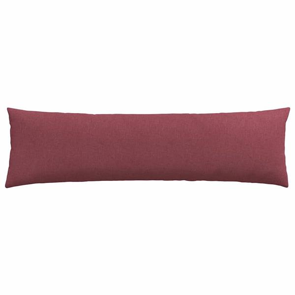 Grote foto vidaxl sofa kussens 2 pcs wijnrood 145 x 40 cm stof huis en inrichting woningdecoratie