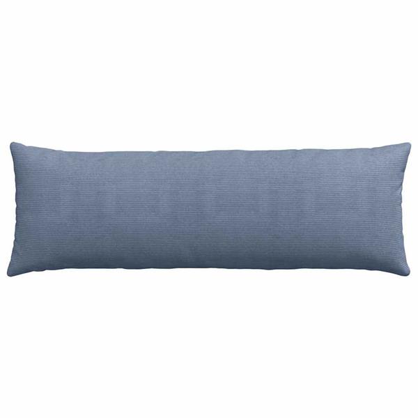 Grote foto vidaxl sofa kussens 2 pcs blauw 120 x 40 cm katoen stof huis en inrichting woningdecoratie