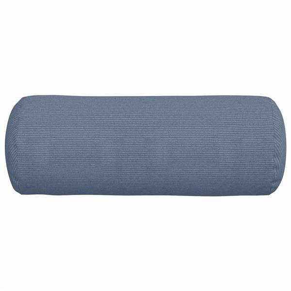 Grote foto vidaxl bolster kussens 2 pcs blauw 25 x 70 cm katoen stof huis en inrichting woningdecoratie