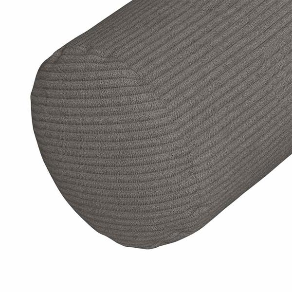 Grote foto vidaxl bolster kussens 2 pcs lichtgrijs 25 x 70 cm katoen stof huis en inrichting woningdecoratie
