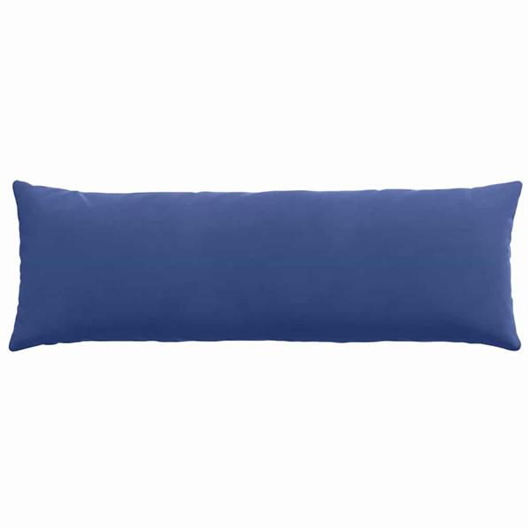 Grote foto vidaxl sofa kussens 2 pcs politieblauw 120 x 40 cm katoen stof huis en inrichting woningdecoratie