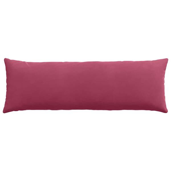 Grote foto vidaxl sofa kussens 2 pcs wijnrood 120 x 40 cm katoen stof huis en inrichting woningdecoratie