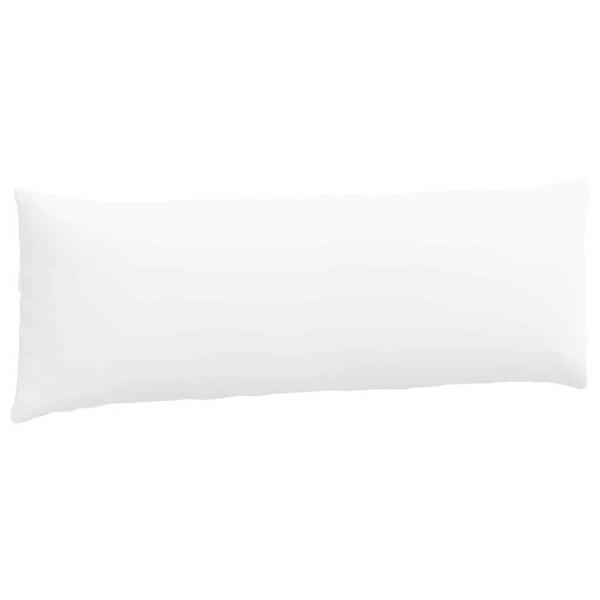 Grote foto vidaxl sofa kussens 2 pcs wit 120 x 40 cm stof huis en inrichting woningdecoratie