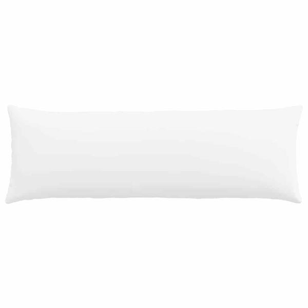 Grote foto vidaxl sofa kussens 2 pcs wit 120 x 40 cm stof huis en inrichting woningdecoratie