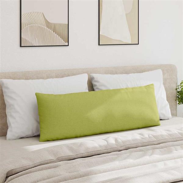 Grote foto vidaxl sofa kussens 2 pcs lichtgroen 120 x 40 cm stof huis en inrichting woningdecoratie