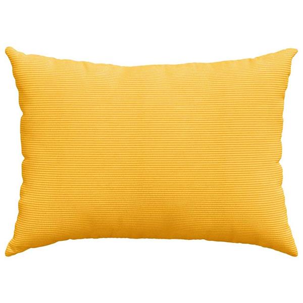 Grote foto vidaxl sofa kussens 2 pcs lichtgeel 70 x 50 cm katoen stof huis en inrichting woningdecoratie
