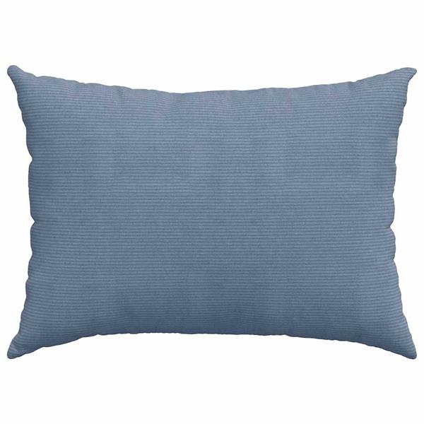 Grote foto vidaxl sofa kussens 2 pcs blauw 70 x 50 cm katoen stof huis en inrichting woningdecoratie