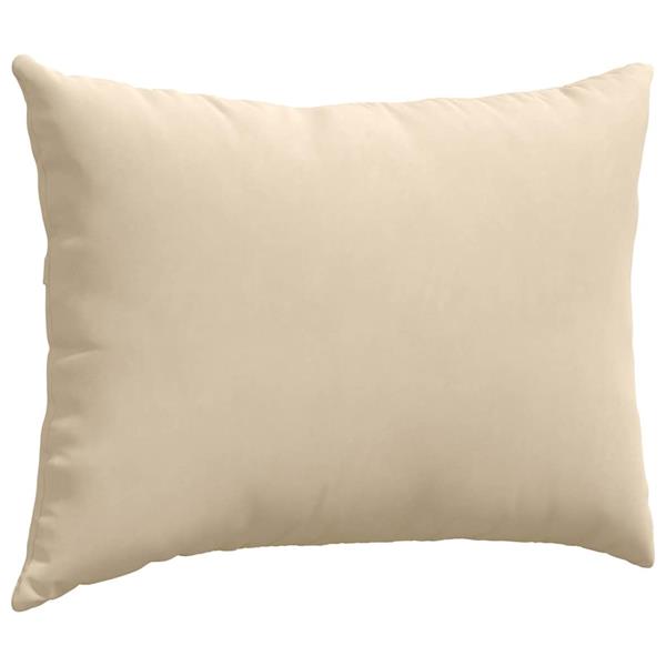 Grote foto vidaxl sofa kussens 2 pcs cr me 70 x 50 cm stof huis en inrichting woningdecoratie