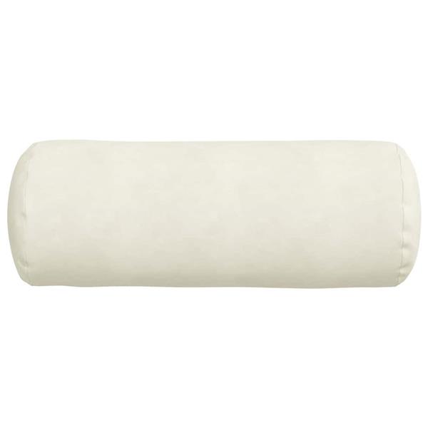 Grote foto vidaxl bolster kussens 2 pcs cr me 25 x 70 cm katoen stof huis en inrichting woningdecoratie