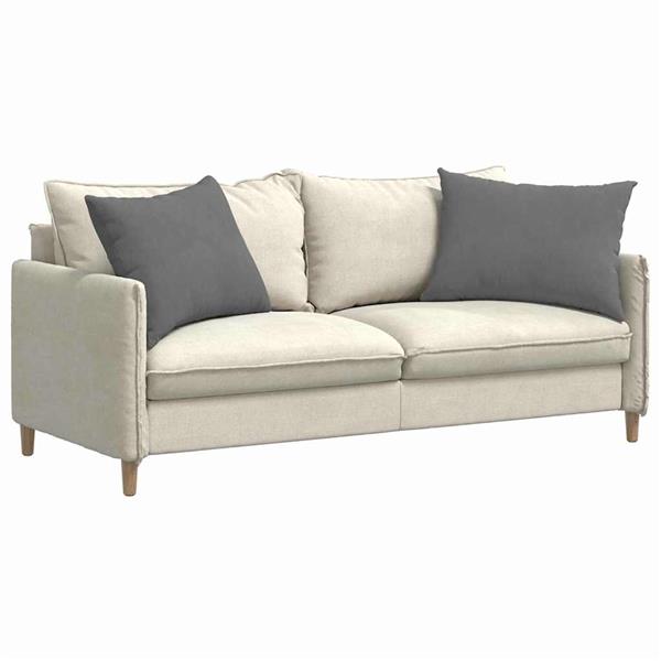 Grote foto vidaxl sofa kussens 2 pcs donkergrijs 70 x 50 cm stof huis en inrichting woningdecoratie