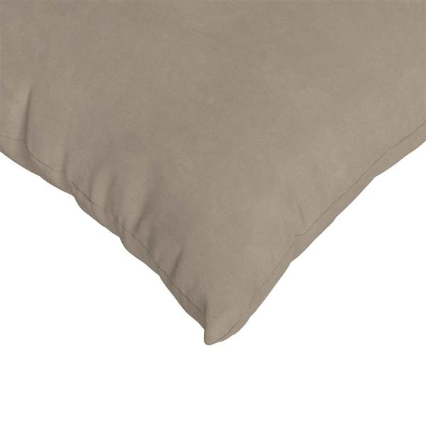 Grote foto vidaxl sofa kussens 2 pcs taupe 70 x 50 cm stof huis en inrichting woningdecoratie