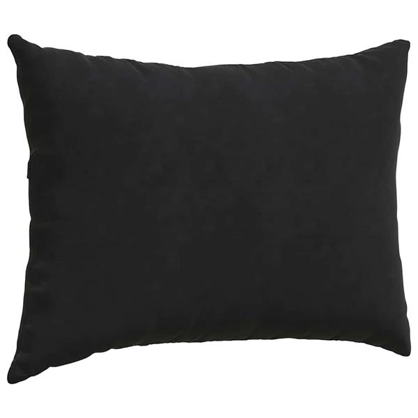 Grote foto vidaxl sofa kussens 2 pcs zwart 70 x 50 cm katoen stof huis en inrichting woningdecoratie
