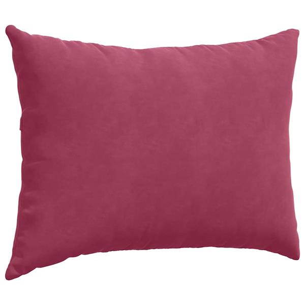 Grote foto vidaxl sofa kussens 2 pcs wijnrood 70 x 50 cm katoen stof huis en inrichting woningdecoratie