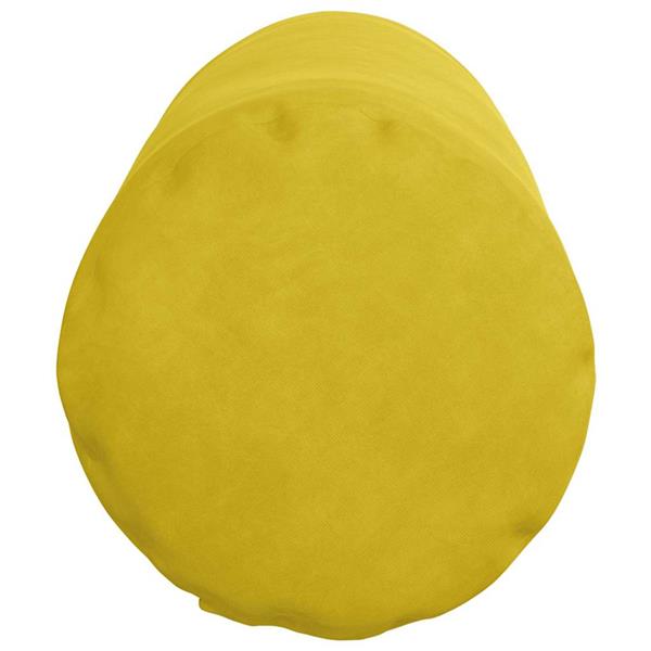 Grote foto vidaxl bolster kussens 2 pcs geel 25 x 70 cm katoen stof huis en inrichting woningdecoratie
