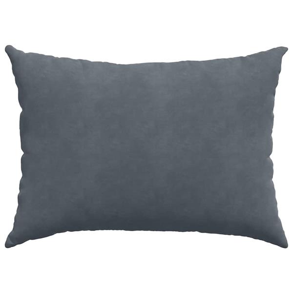Grote foto vidaxl sofa kussens 2 pcs donkergrijs 70 x 50 cm katoen stof huis en inrichting woningdecoratie