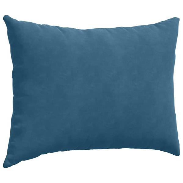 Grote foto vidaxl sofa kussens 2 pcs blauw 70 x 50 cm katoen stof huis en inrichting woningdecoratie