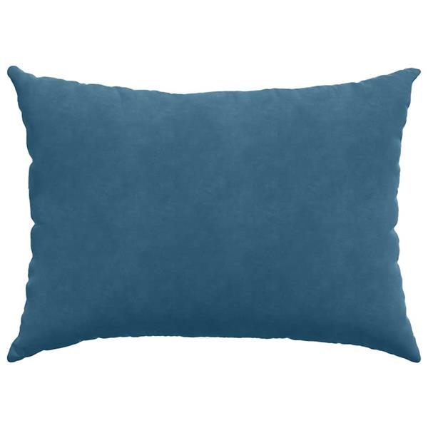 Grote foto vidaxl sofa kussens 2 pcs blauw 70 x 50 cm katoen stof huis en inrichting woningdecoratie